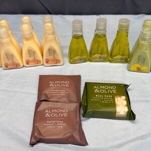 Almond and Olive travel sized set